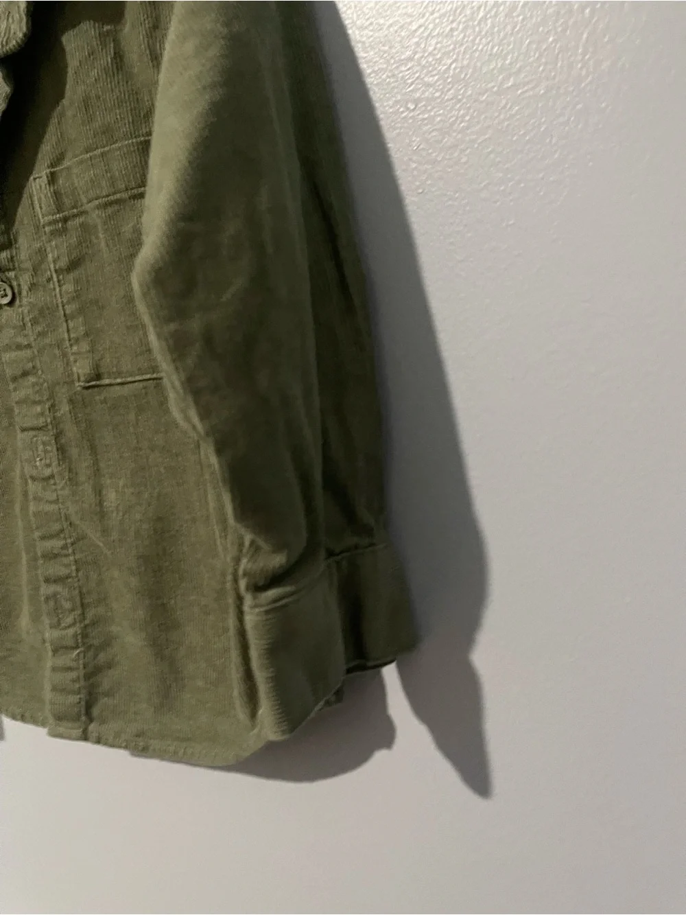Olive Green Corduroy Shirt - H&M | 3T